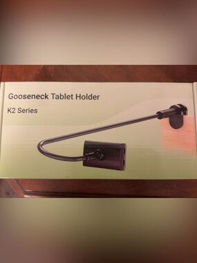 Gooseneck Tablet Holder - Black